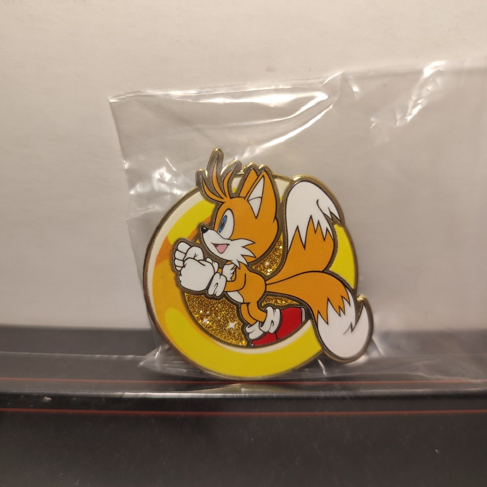 Sonic The Hedgehog Tails Character Ring Blind Bag Series Enamel Pin Badge
